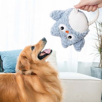 FIDDY Tier-Intelligenzspielzeug Hundespielzeug, Plüschpuppen, Hundekauspielzeug, (3-tlg) Interaktives Hundespielzeugseil zum Zähneputzen