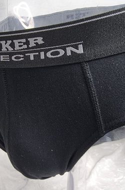 Toker Collection® Funktionsunterhose Herren Sportslip (Packung, 2er-Pack) mit Logo Webbund