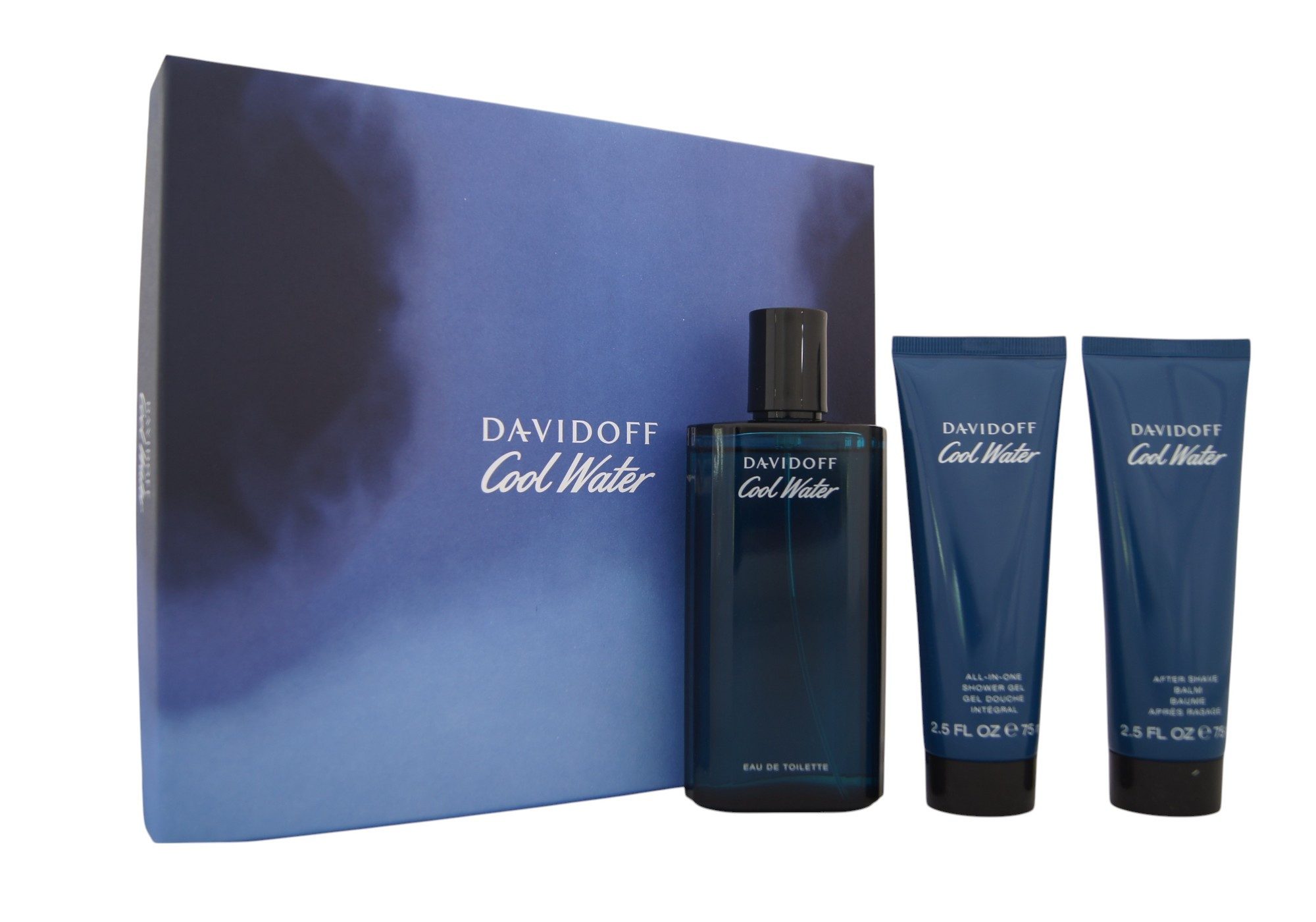 Duft-Set Davidoff Cool Water Eau De Toilette 125ml + SG 75ml & ASB 75ml