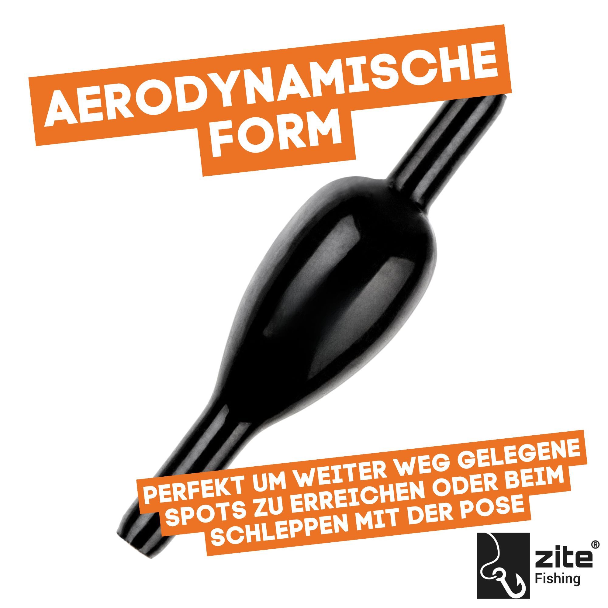 Zite Angelgewicht Fixdrops Set 25 STK in Sortierbox 0,5-3g schwarz Forellenbleie Angeln