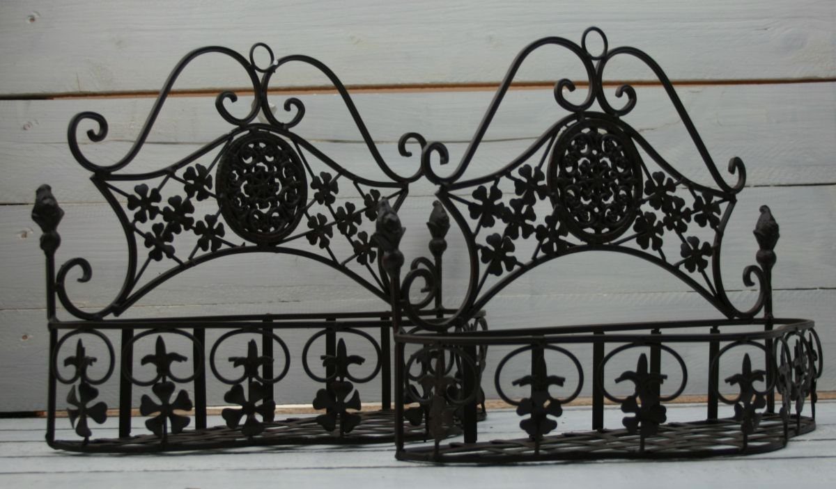 Moritz Blumentopf 2er Set Metall Wandkörbe günstig online kaufen