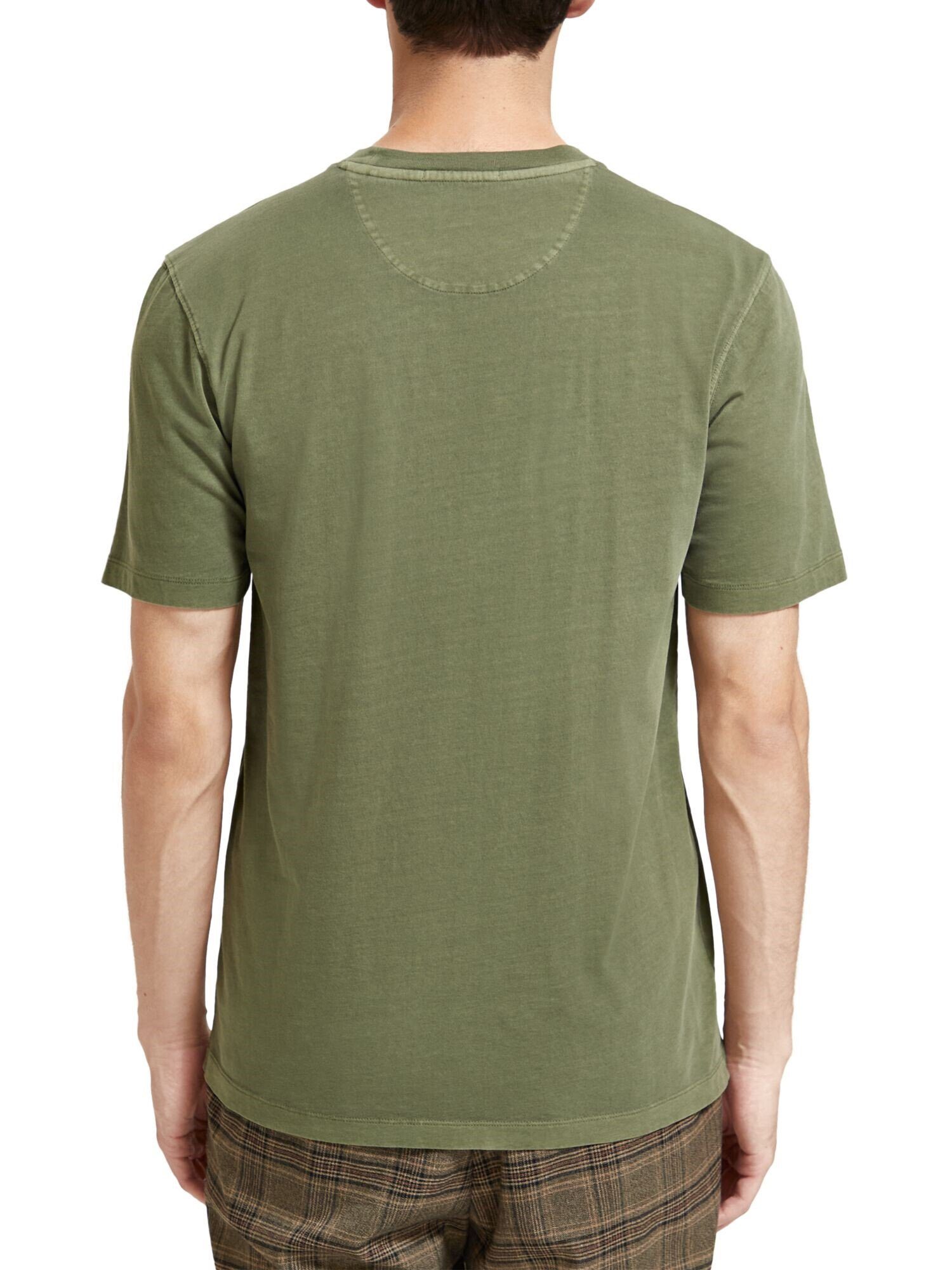 Kurzarmshirt Soda Shirt & und Scotch Grün (1-tlg) mit T-Shirt Rundhalsausschnitt