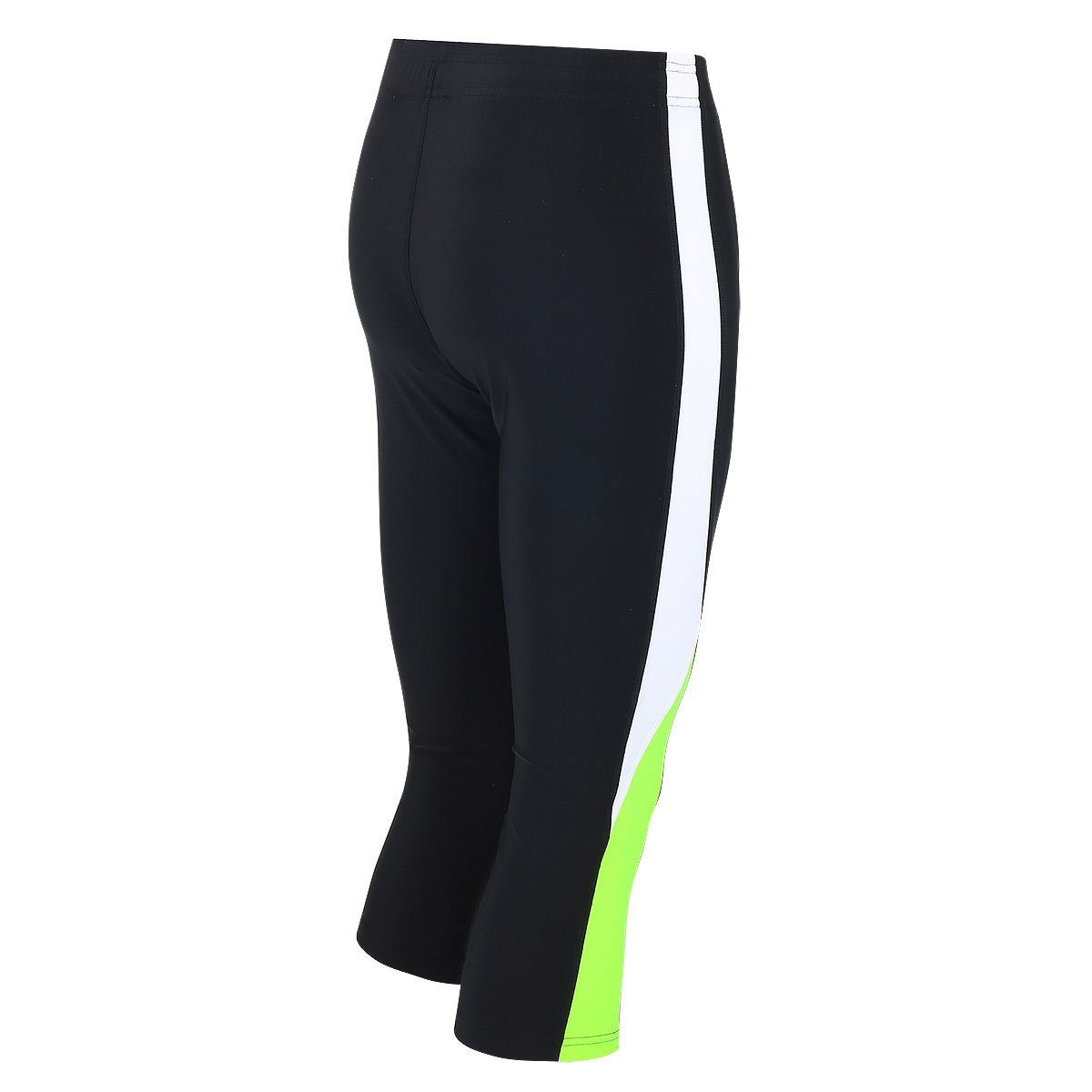 Airtracks Lauftights Laufhose 3/4 Lang (Sporthose mit Kompressionswirkung) & Quick Dry Funktion » S M L Xl XXL XXXL «