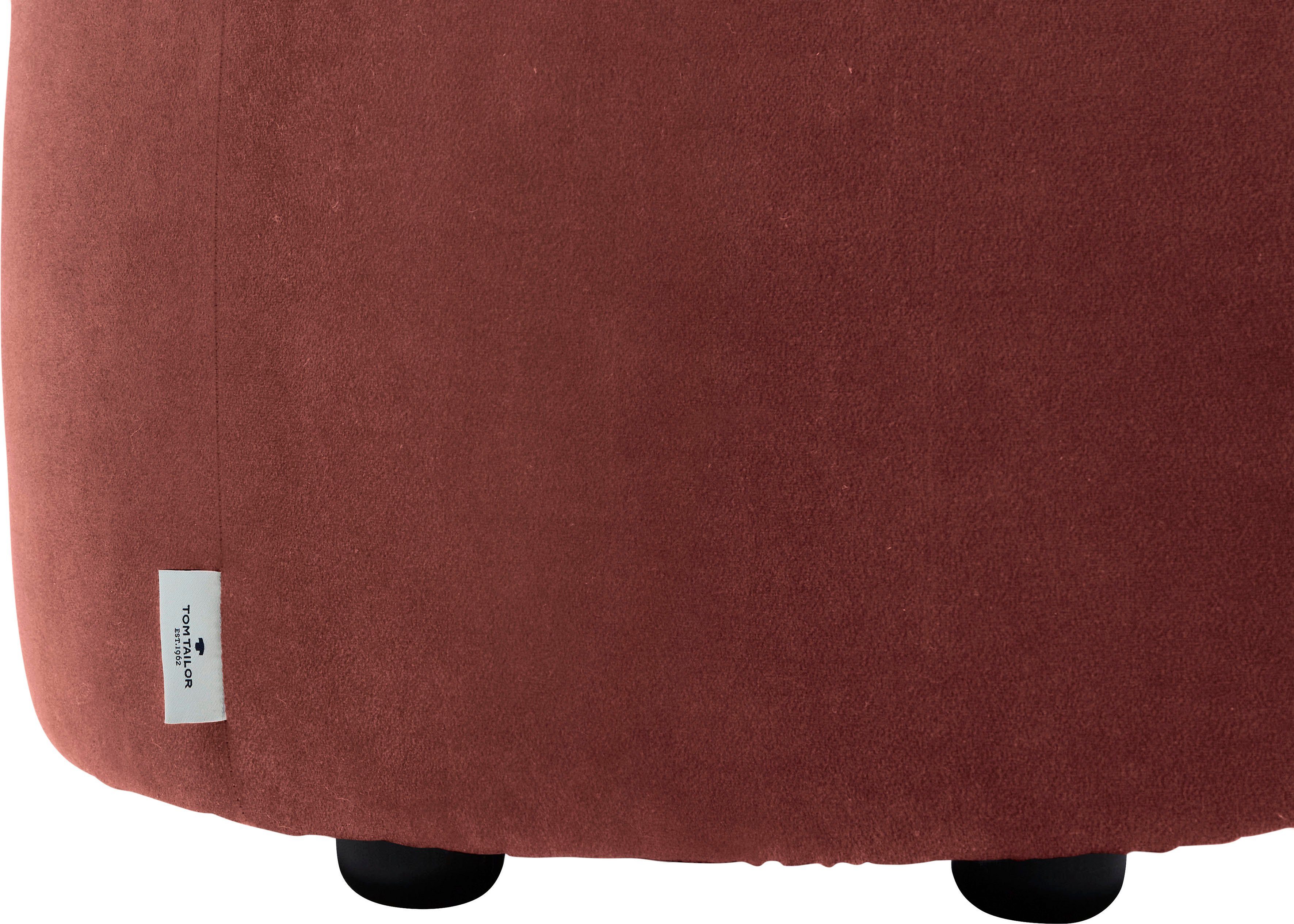 CHIC, TOM TAILOR 50 DROP HOME mit cm Kedernaht, ø Pouf