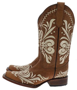 Corral Boots L5409 Braun Cowboystiefel Rahmengenähte Damen Westernstiefel