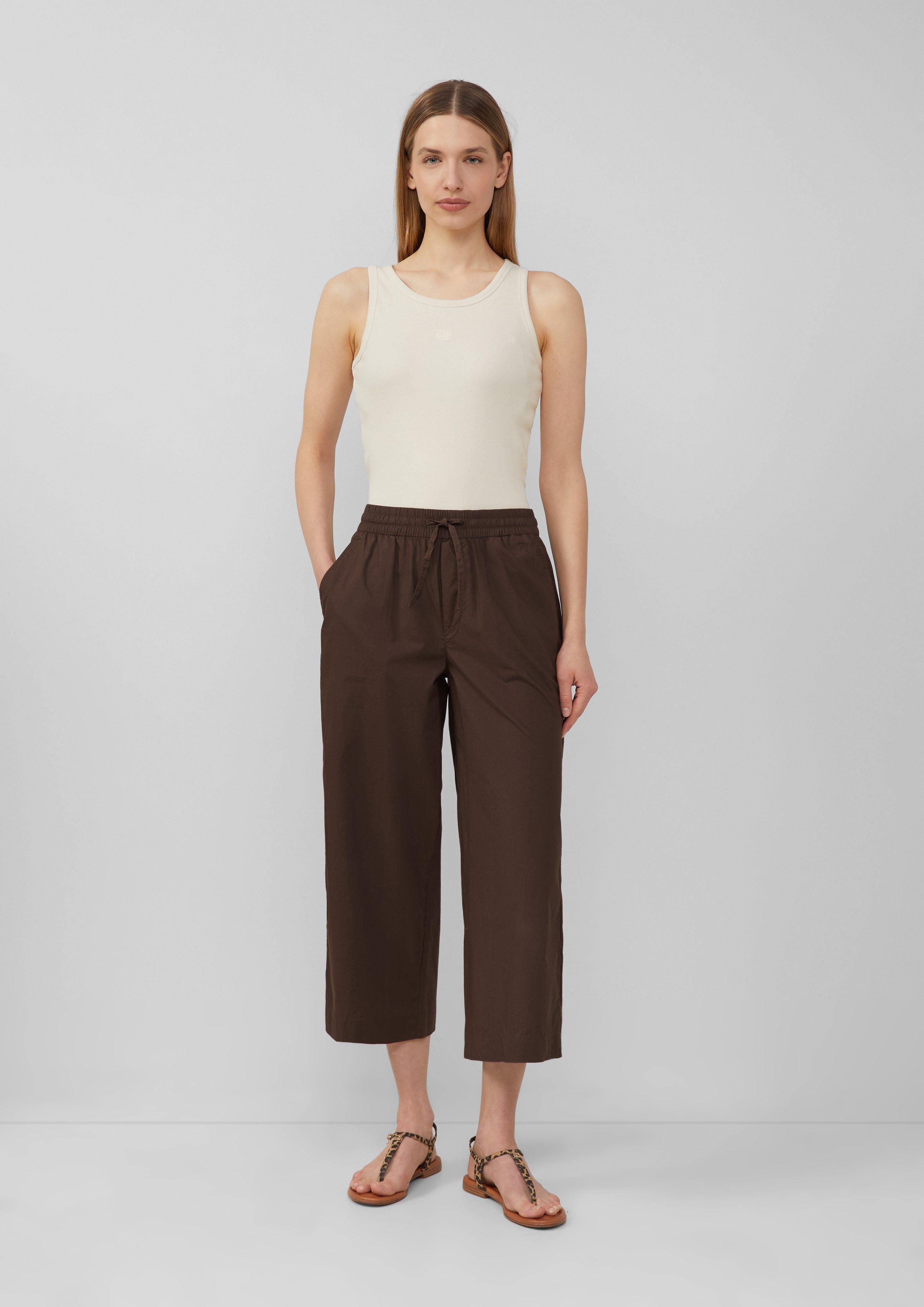 s.Oliver 3/4-Hose Leichte Culotte aus Baumwollmix günstig online kaufen