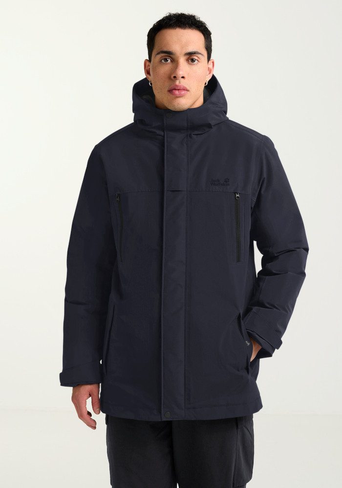 Jack Wolfskin Winterjacke GLACIER SHIELD JKT M wasserdicht, winddicht, atmungsaktiv