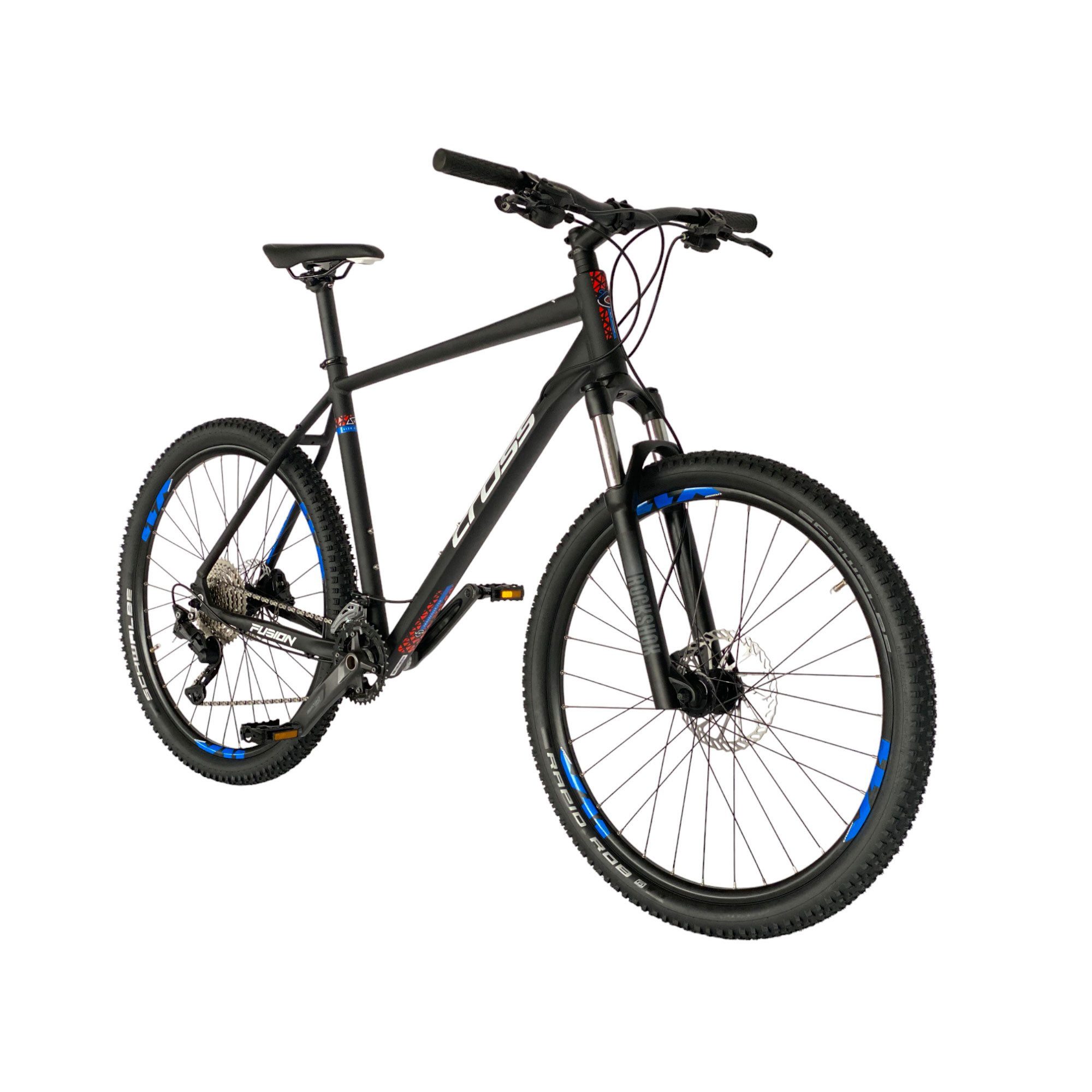 Airtracks Mountainbike 27,5 Zoll Mountainbike FUSION X MTB, 12 Gang, (Shimano Deore RD-M6100 SGS), ROCK SHOX JUDY SILVER - 46 50 54 cm - Mod. 2026