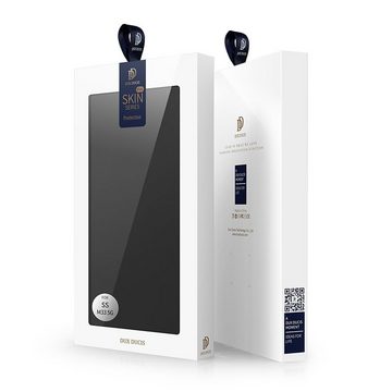 Dux Ducis Handyhülle Buch Tasche für Vivo X80 schwarz 6,78 Zoll, Kunstleder Schutzhülle Handy Wallet Case Cover mit Kartenfächern