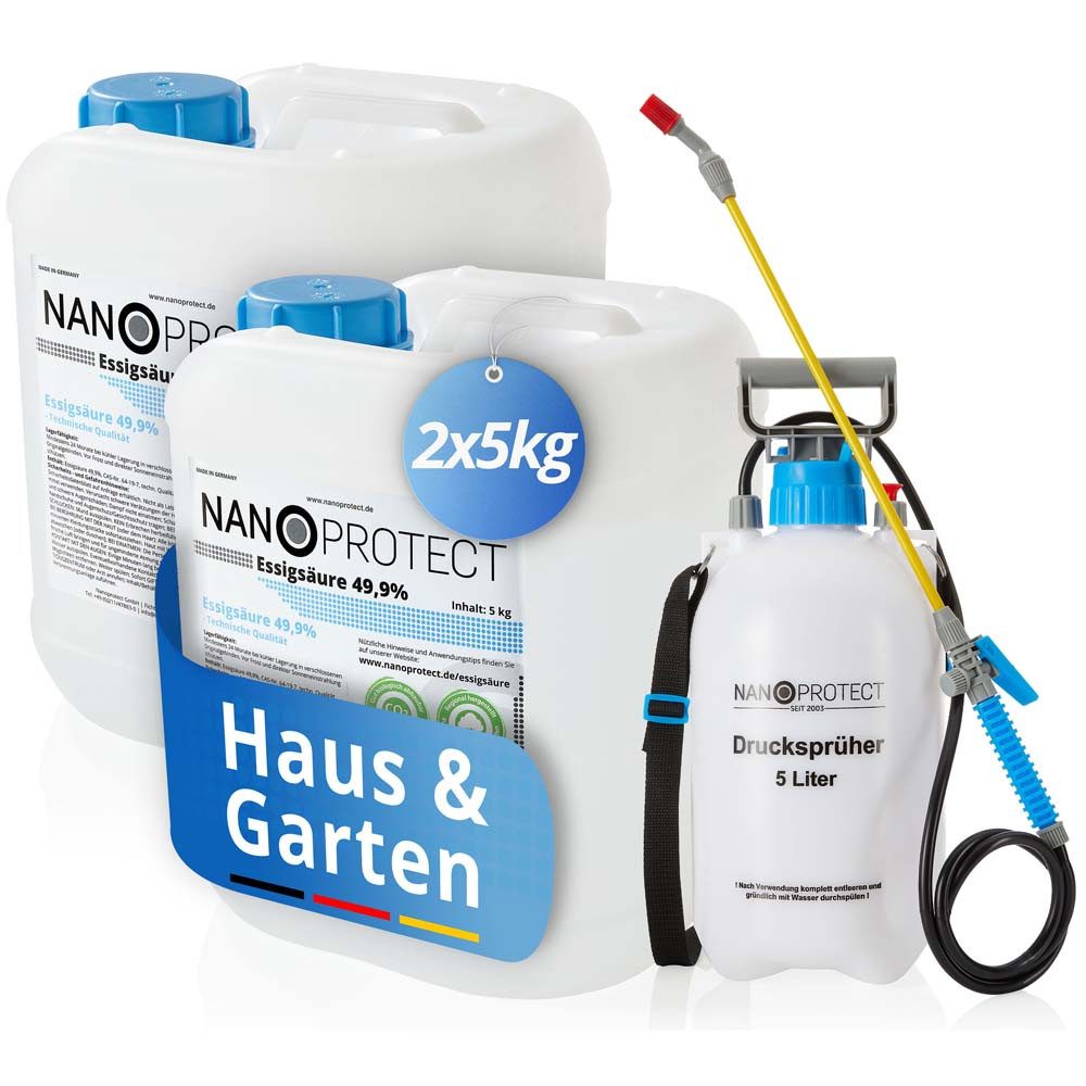 Nanoprotect Essigsäure 49,9% Reinigungskonzentrat