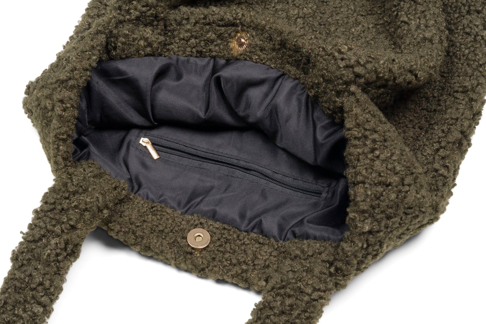 styleBREAKER Schultertasche Teddyfell Beuteltasche (1-tlg) günstig online kaufen