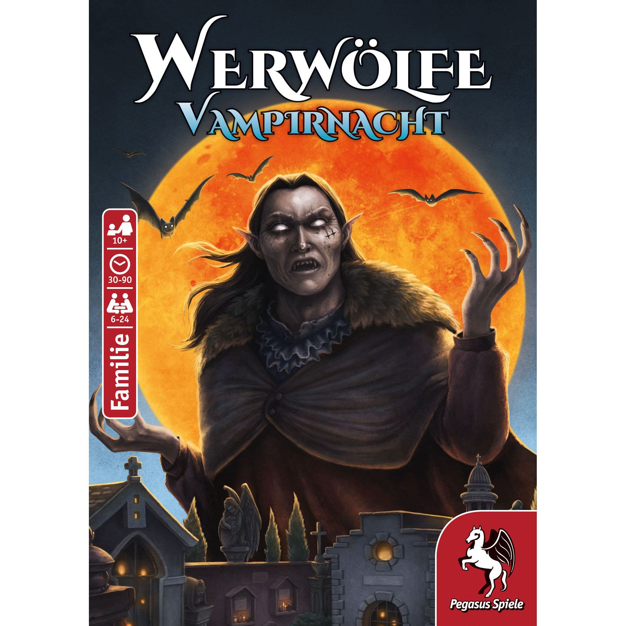 Pegasus Spiel Pegasus Werwölfe - Vampirnacht, Kartenspiel