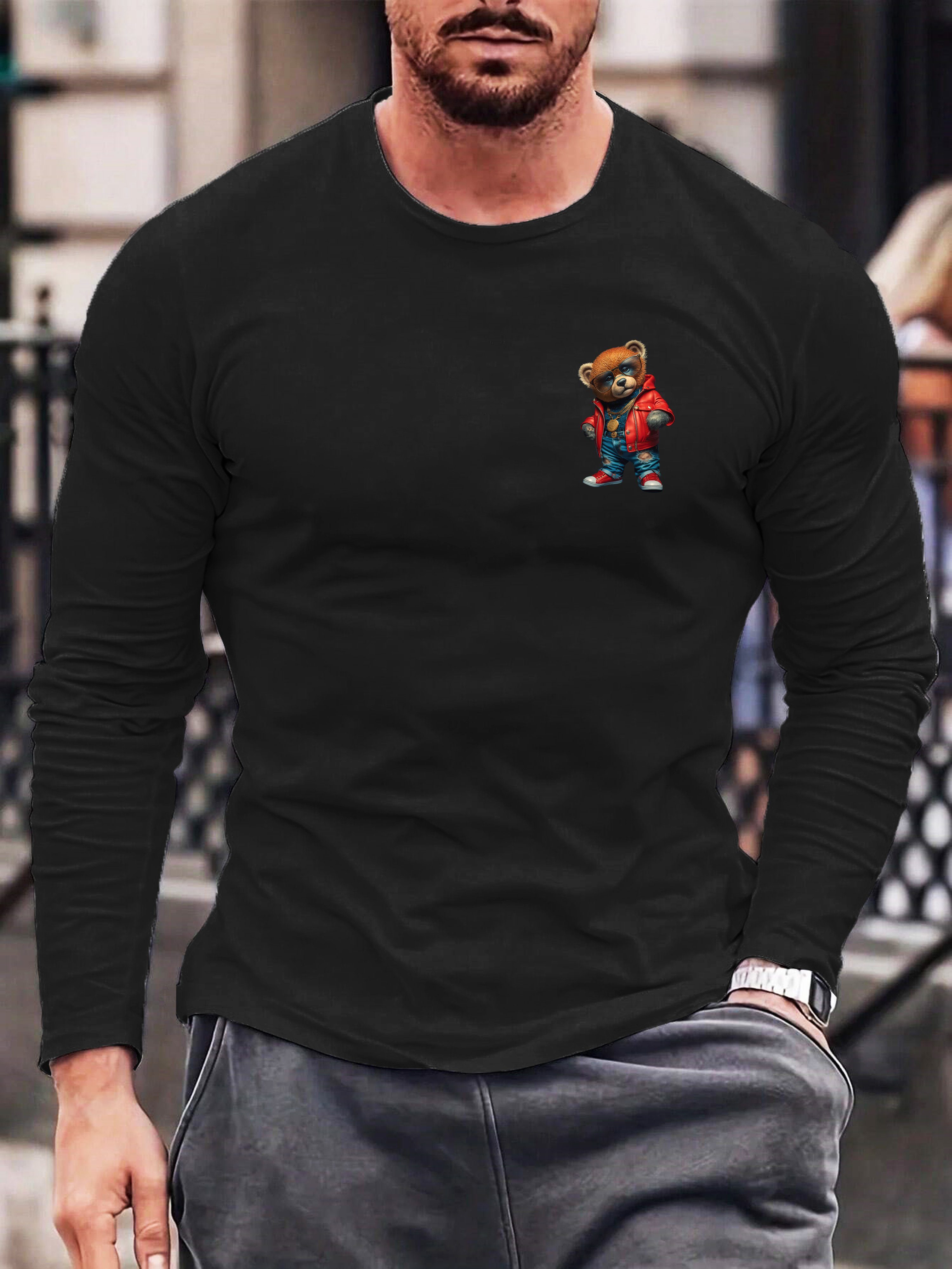 RMK Longsleeve Herren Langarmshirt Rundhals Basic günstig online kaufen