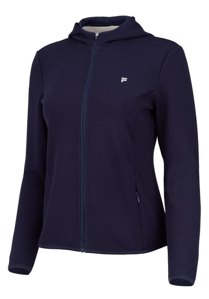 Fila Kapuzenpullover Tennisjacke Jeani mit Kapuze navyblau Damen