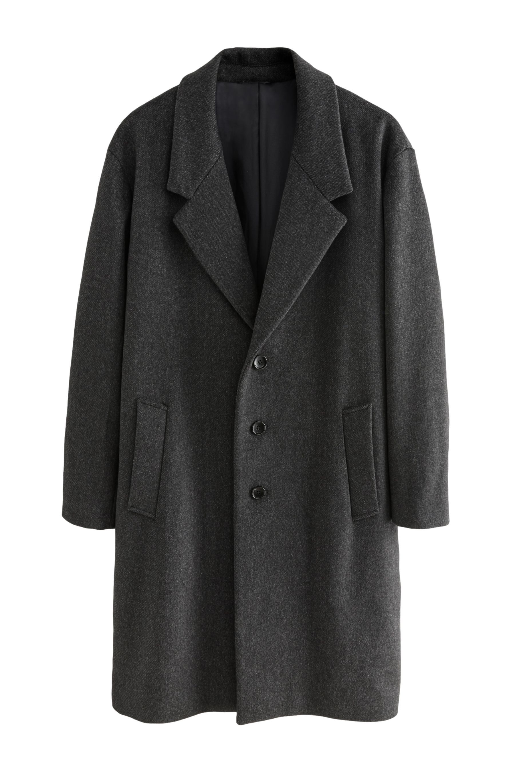 Next Kurzmantel Relaxed Fit Epsom-Wollmantel mit günstig online kaufen