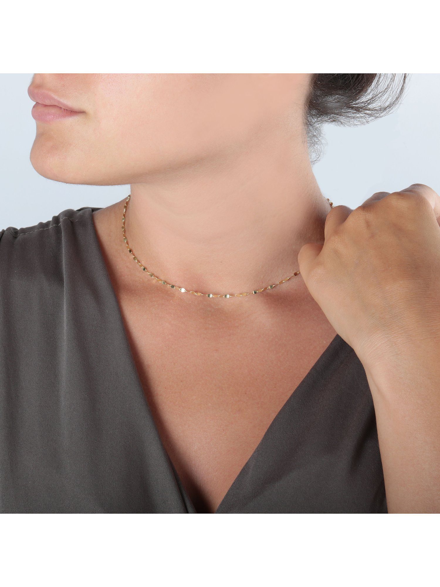 CHRIST Goldkette CHRIST Damen-Kette 585e...