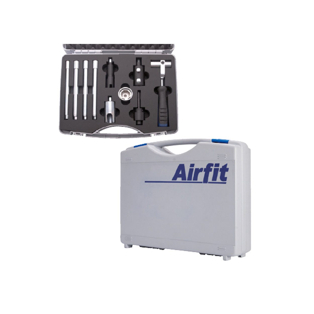 Airfit GmbH & Co. KG Werkzeugkoffer Sanitär-Endmontage-Koffer PROFI 10-teilig - 20400SK