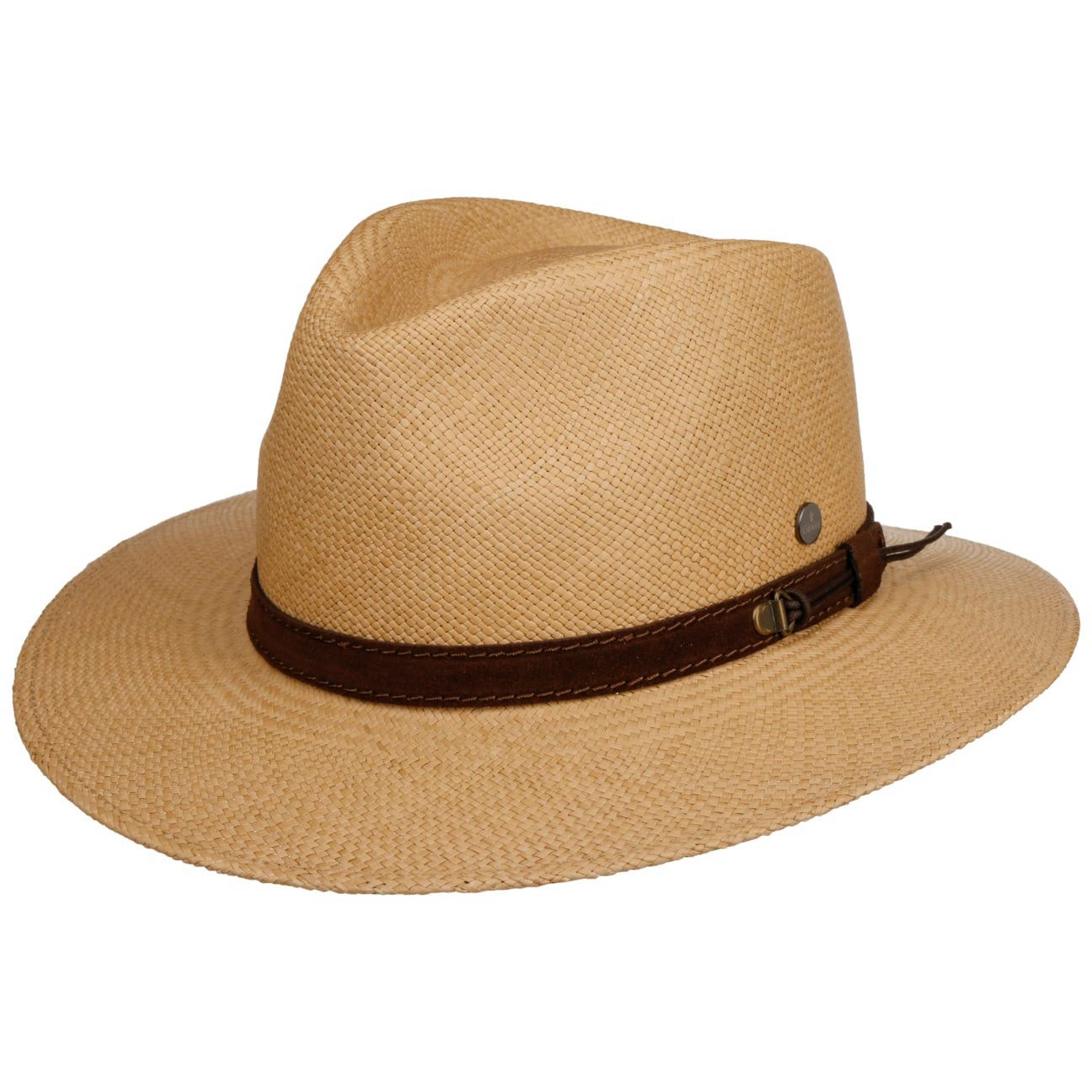 Lierys Sonnenhut (1-St) Panamastrohhut mit Lederband, Made in Ecuador