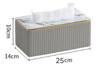 KIKI Aufbewahrungsbox Taschentuchbox Wohnzimmer große Taschentuchbox (1 St)