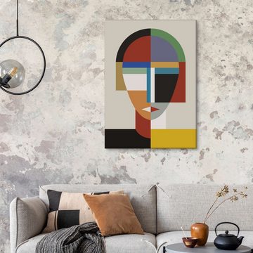 Posterlounge Leinwandbild THE USUAL DESIGNERS, Zwei Frauen, Wohnzimmer Modern Illustration