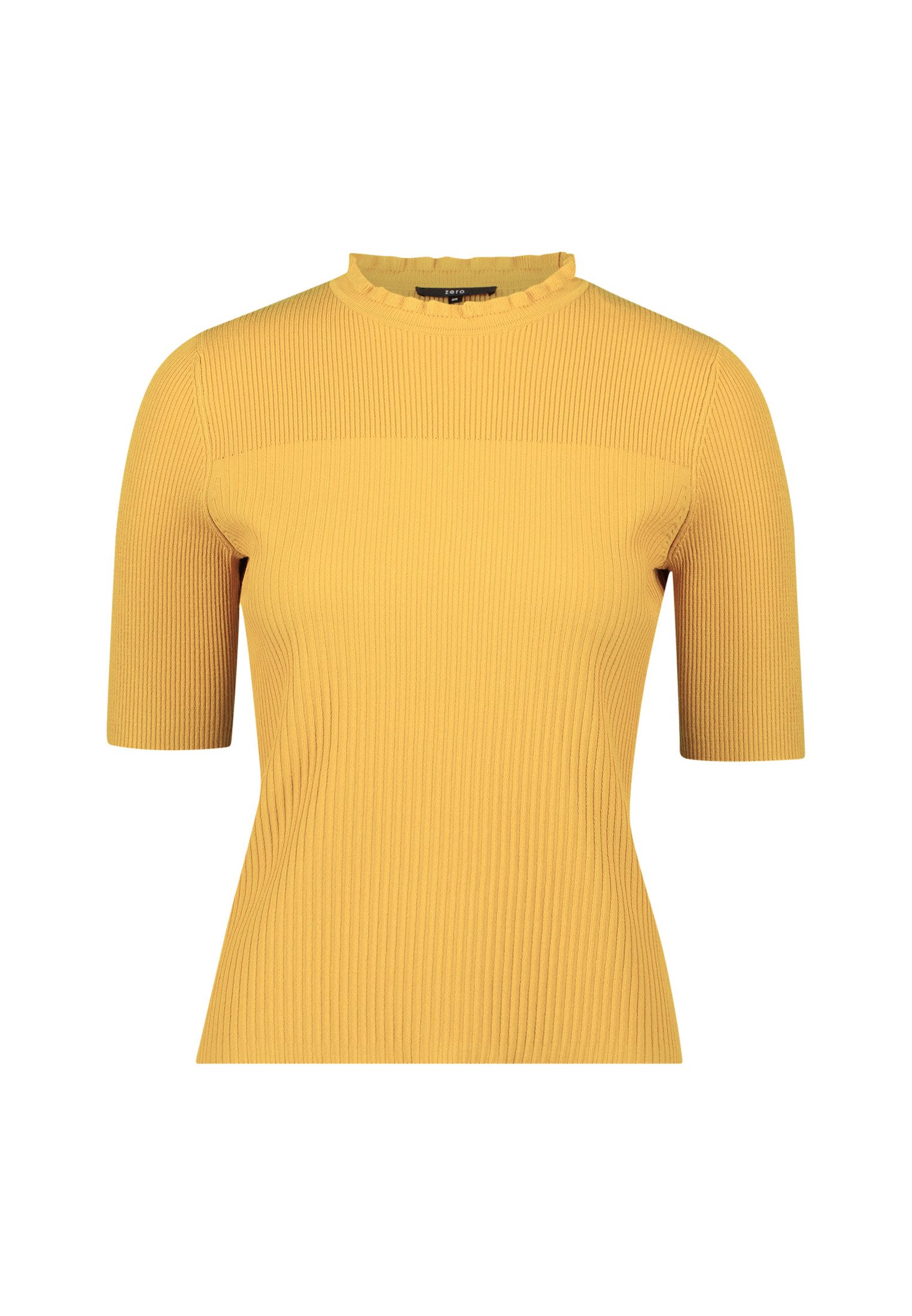 Zero Kurzarmshirt zero Damen Feinstrickpullover kurzarm günstig online kaufen