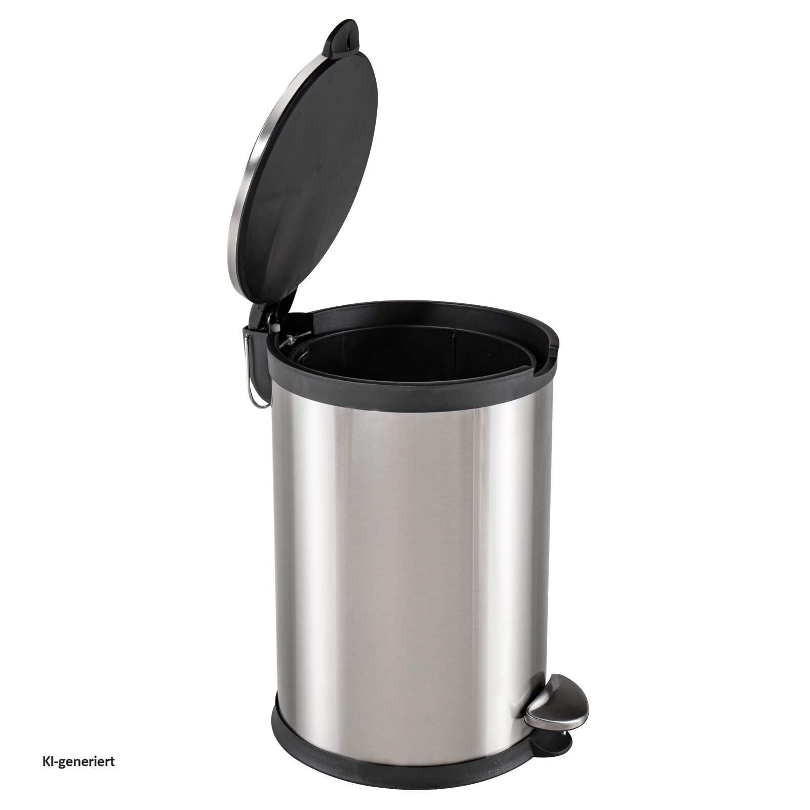 HTI-Living Mülleimer Abfalleimer mit Soft-Close-Deckel 12 Liter Jannik, Mülleimer mit Tretmechanismus – Bild 2 von 3