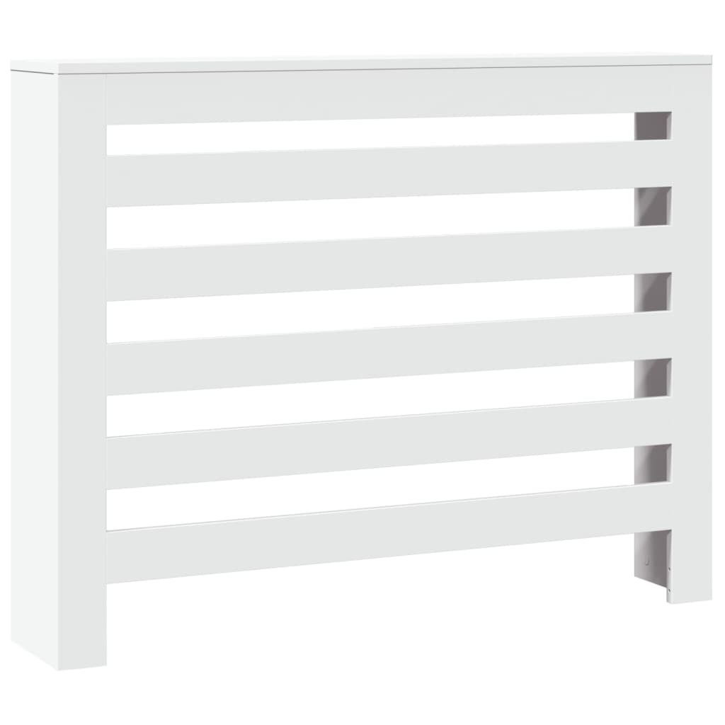 vidaXL Heizungsverkleidung Heizkörperverkleidung Weiß 104x20x82 cm günstig online kaufen