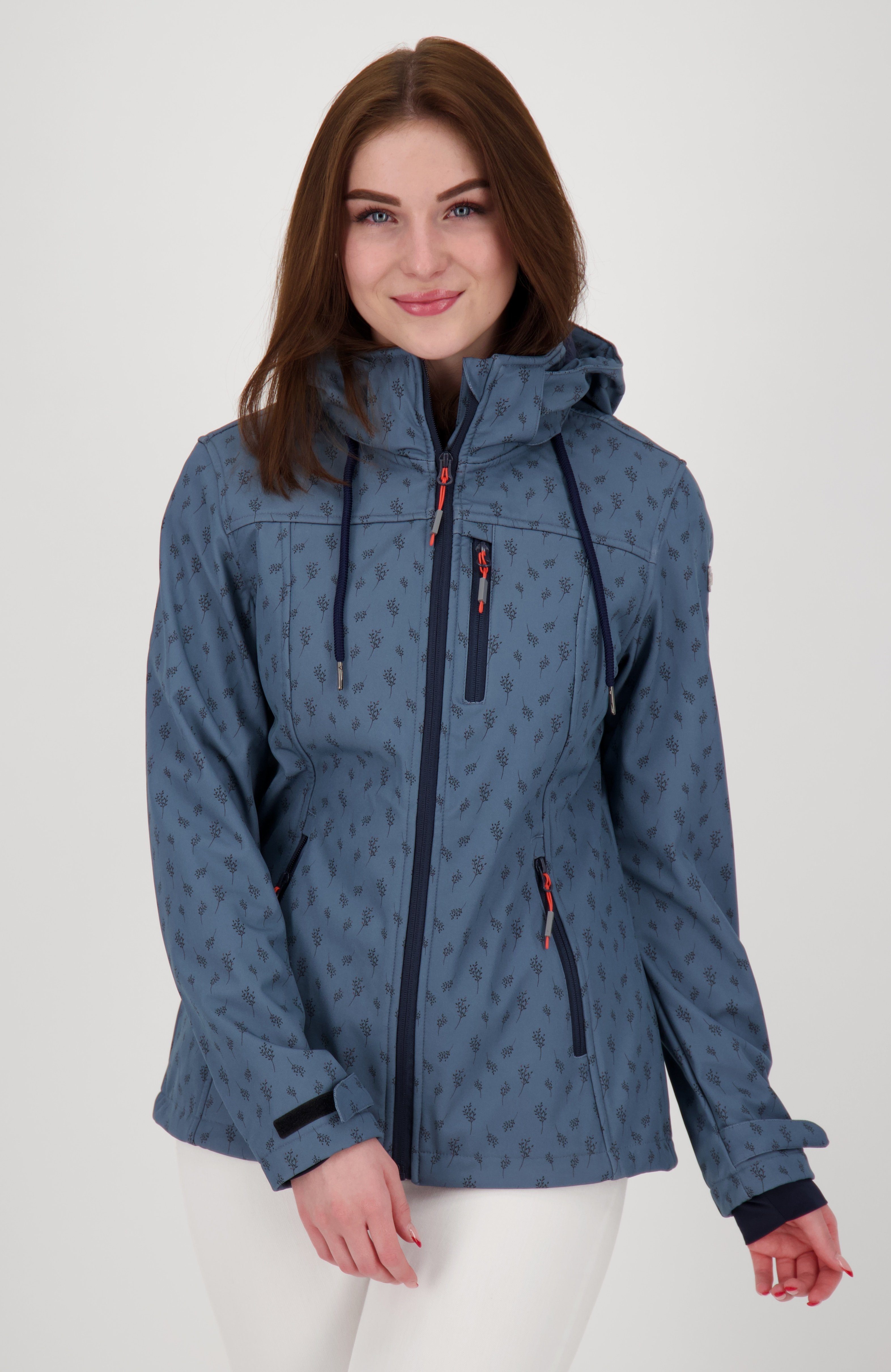 DEPROC Active Softshelljacke SHELBY X WOMEN CS mit abnehmbarer Kapuze, auch in Großen Größen erhältlich orion blue