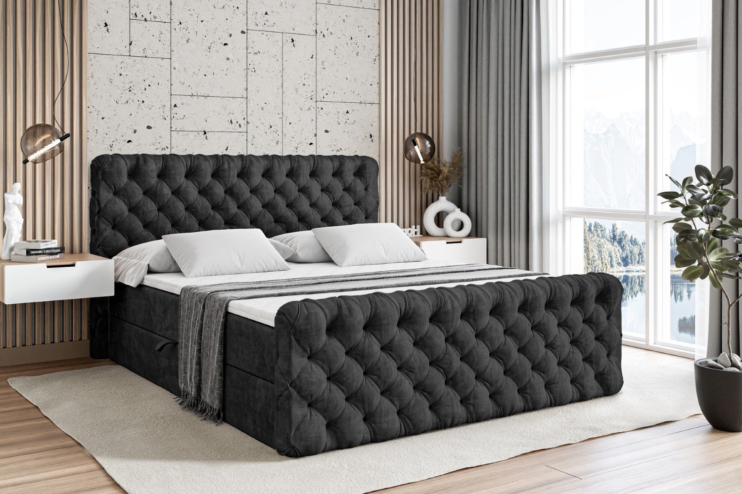 ALTDECOR Boxbett BOXI8-Z (Multipocket-Matratze H4, H3 günstig online kaufen