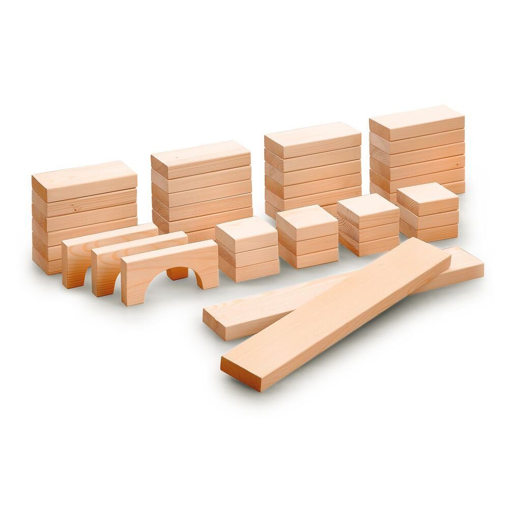 Bausteinen aus 40 Bausteine-Set Maxi, Erzi® Lernspielzeug Set