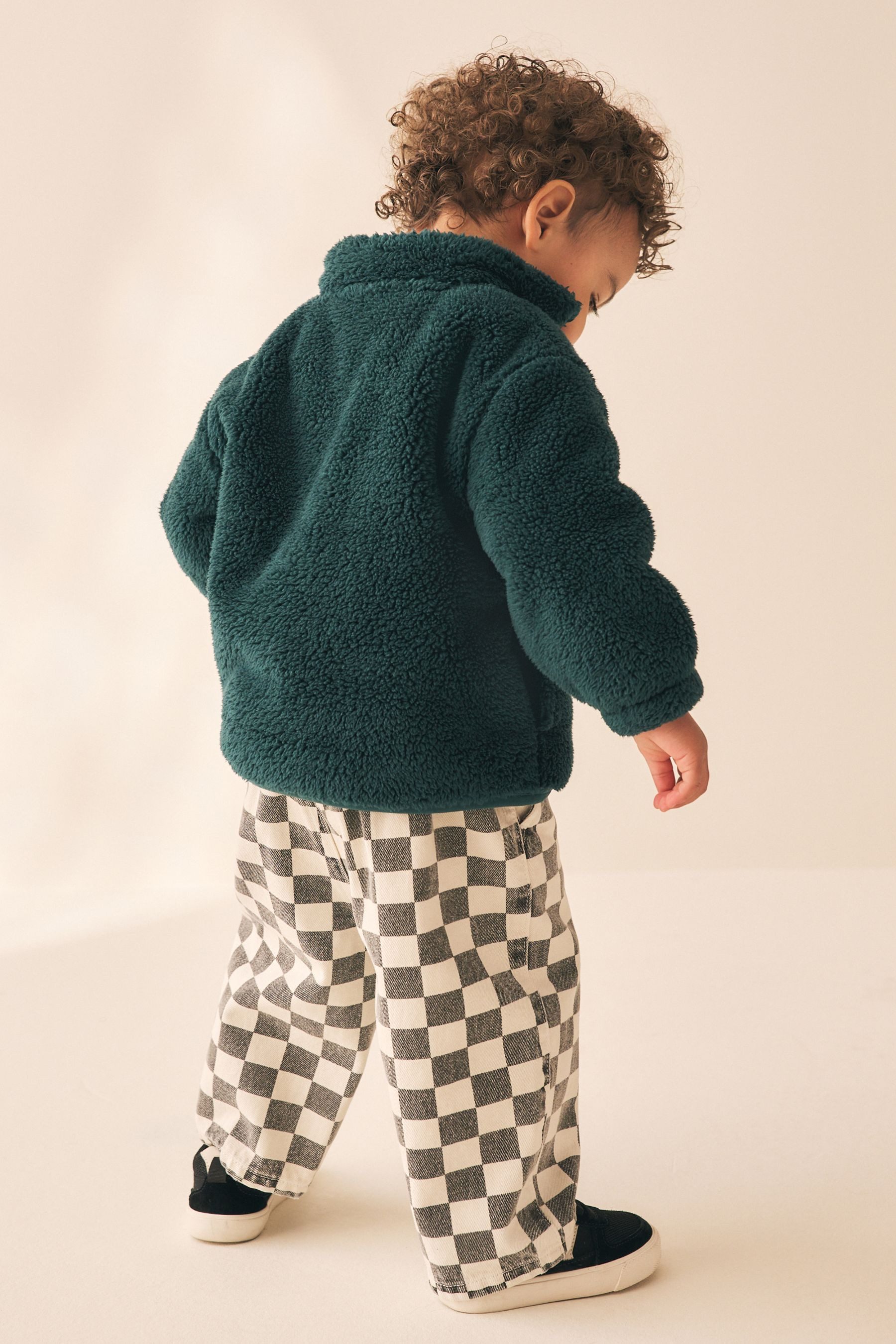 Next Fleecejacke Fleece mit durchgehendem Reißverschluss (1-St) – Bild 5 von 5