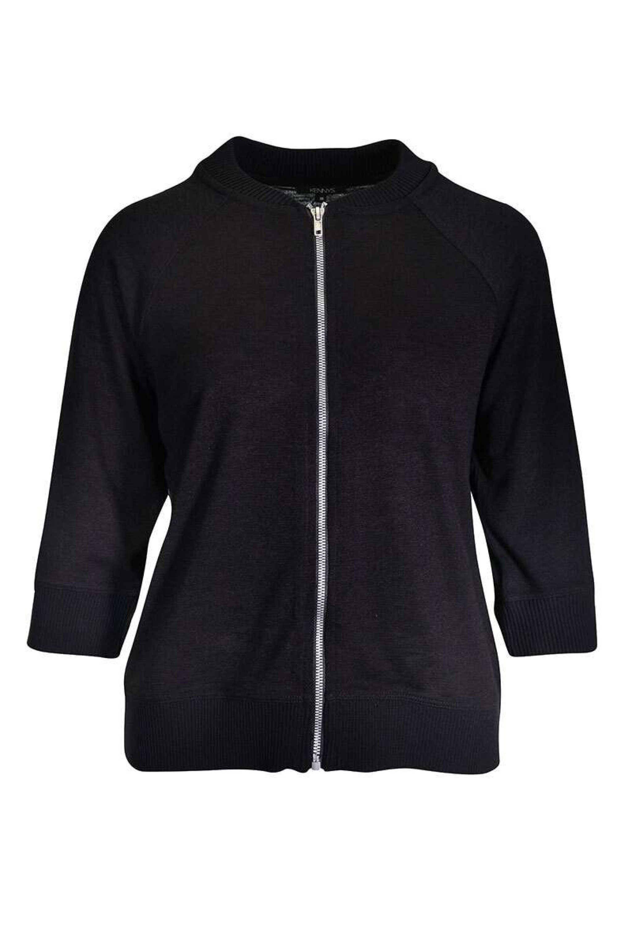 Kenny S. Strickjacke 3/4 A. STRICKBLOUSON