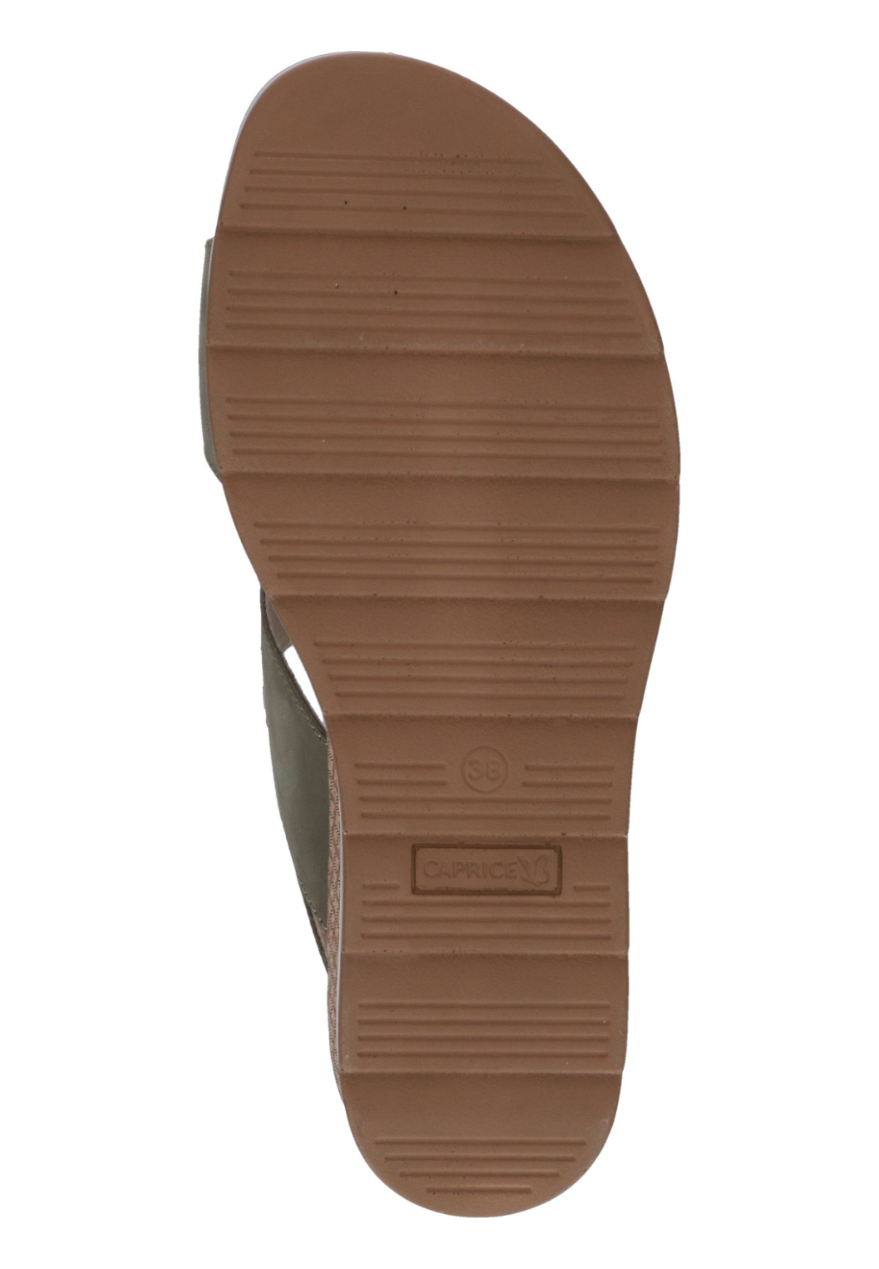 Caprice 9-28753-42 724 Olive Nubuc Sandale