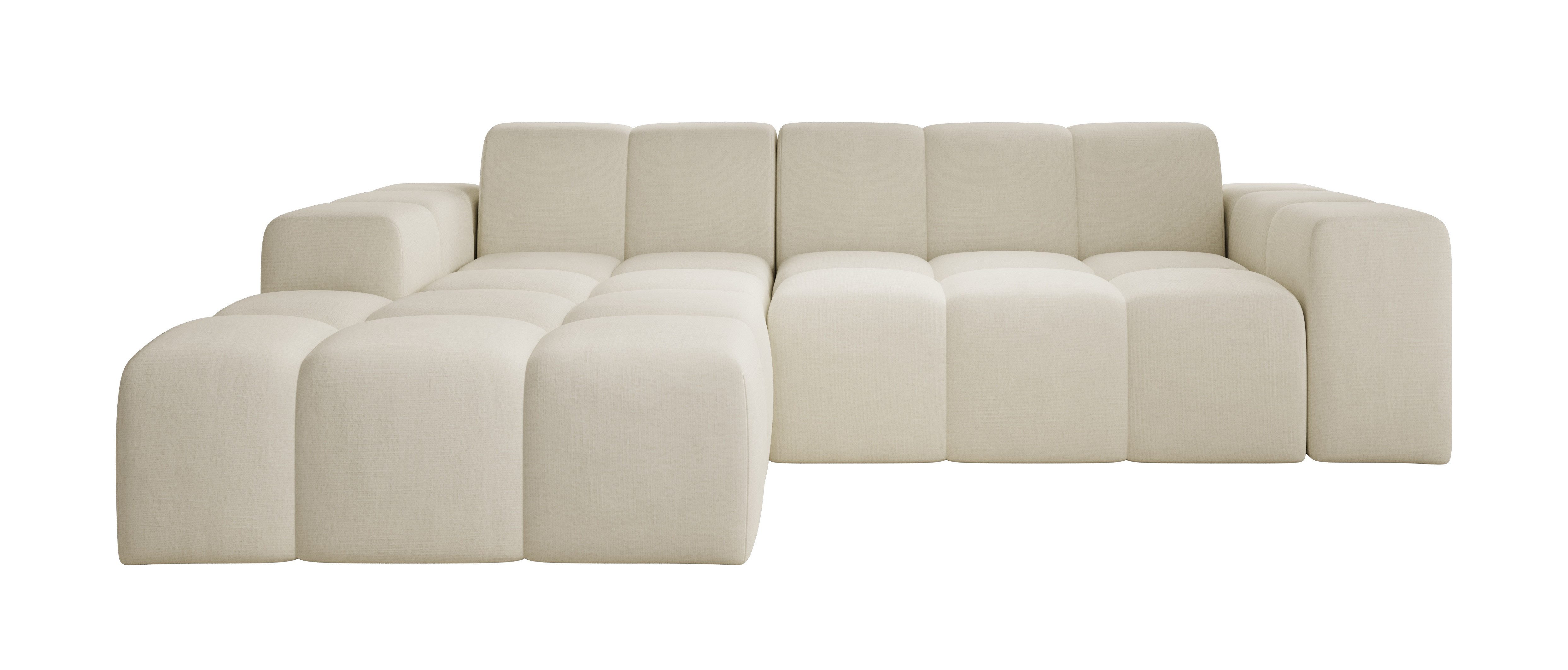 PROMETO Möbel Ecksofa Sofa ohne Schlaffuktion, günstig online kaufen