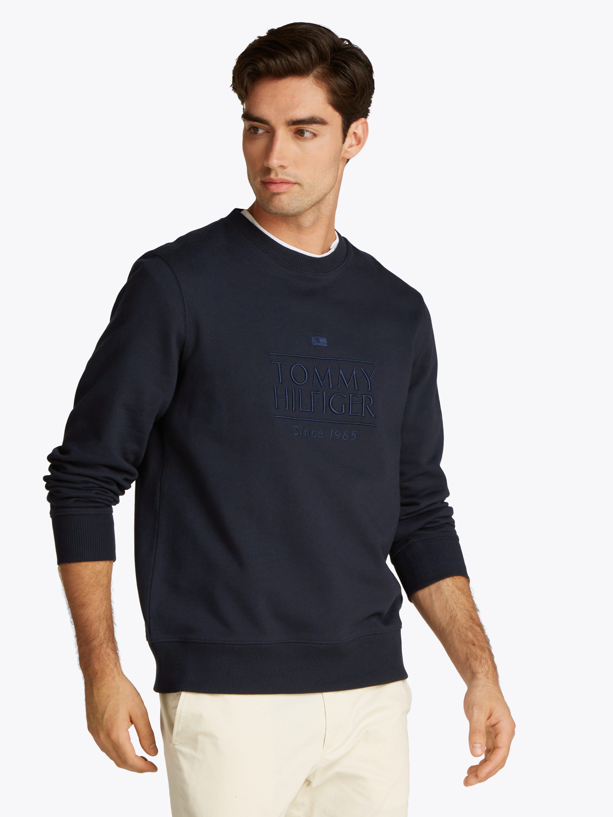 Tommy Hilfiger Sweatshirt HILFIGER EMBRO LOGO günstig online kaufen
