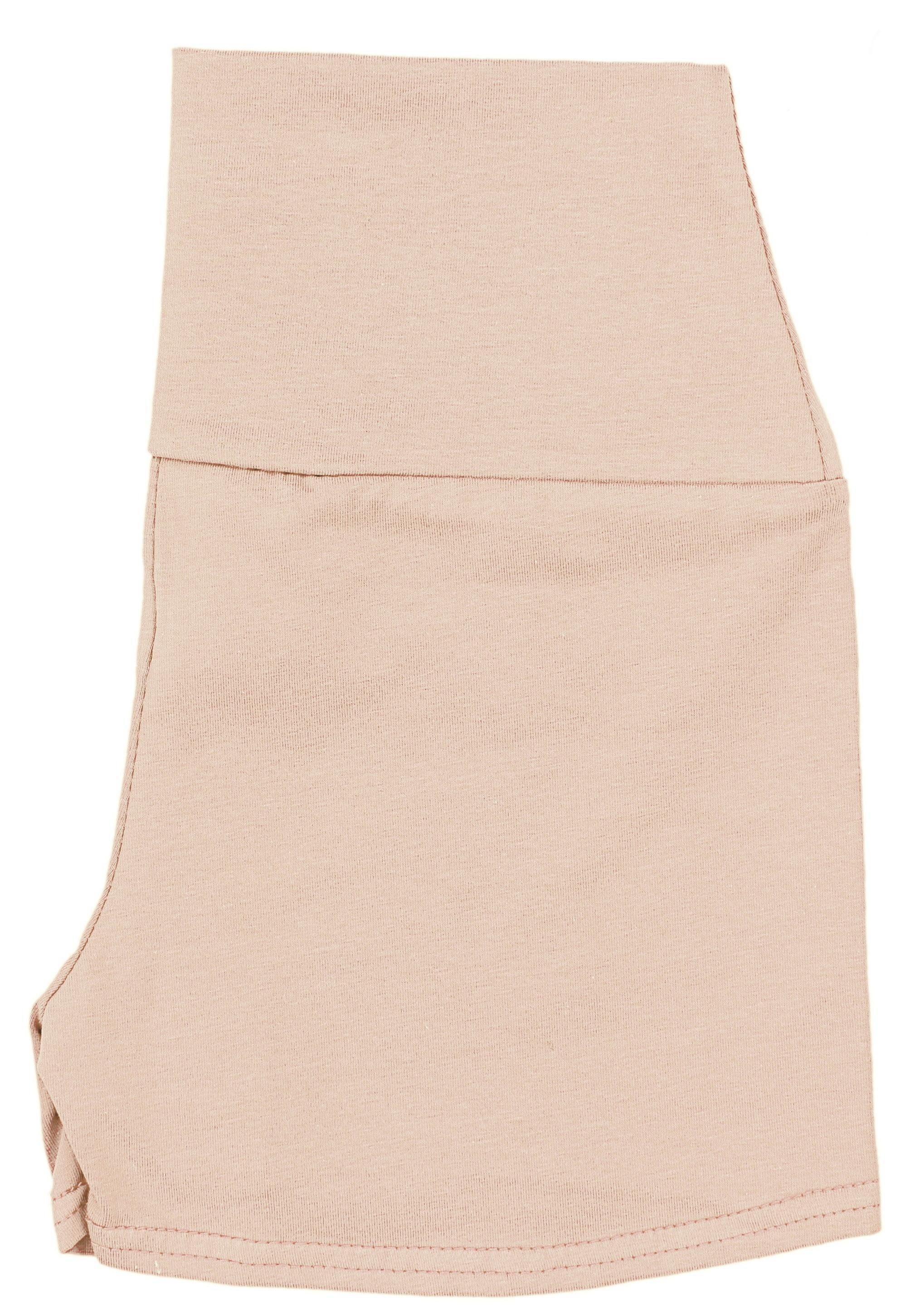 Alkato Yogashorts Alkato Damen Shorts mit Hohem Bund Hotpants Radlerhose Long Shorts