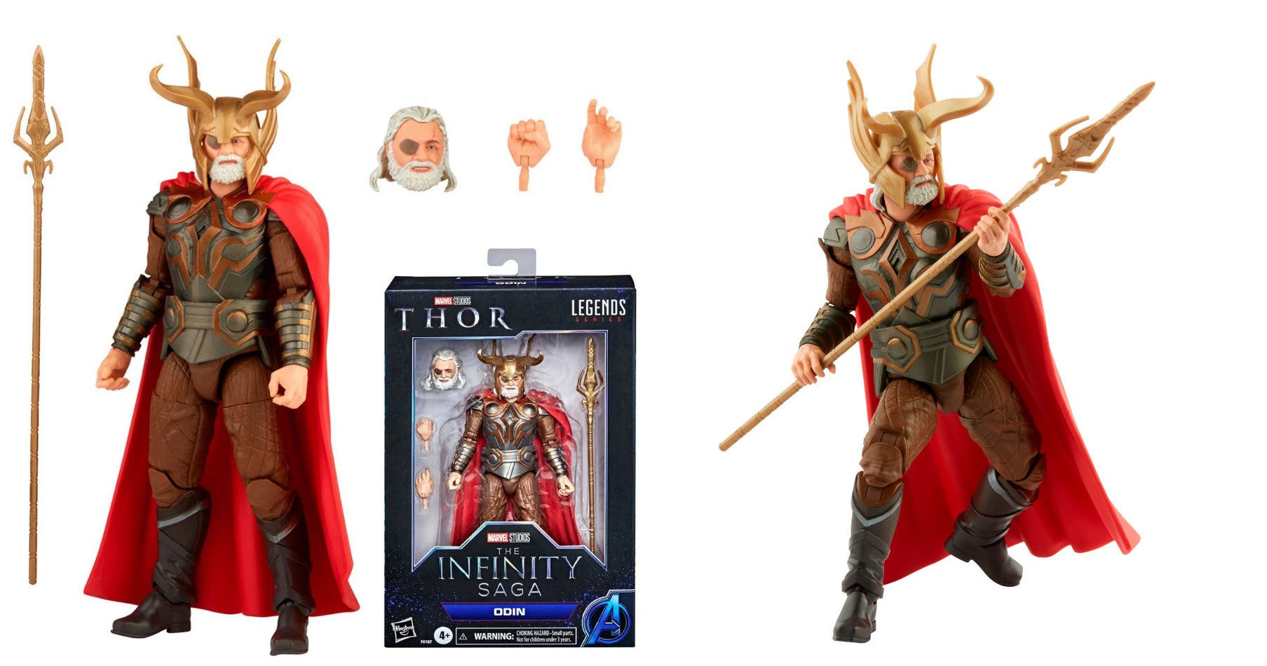 Hasbro Actionfigur Marvel Legends Series 2021 The Infinity Saga Odin (Thor) 15 cm Actionf