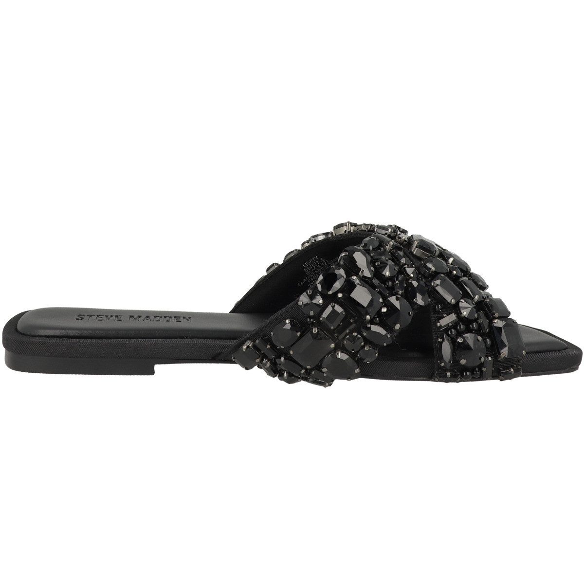 STEVE MADDEN Levity Damen Sandale Sandaletten, Sommerschuhe, Badeschuhe, Riemchen, Schlappen