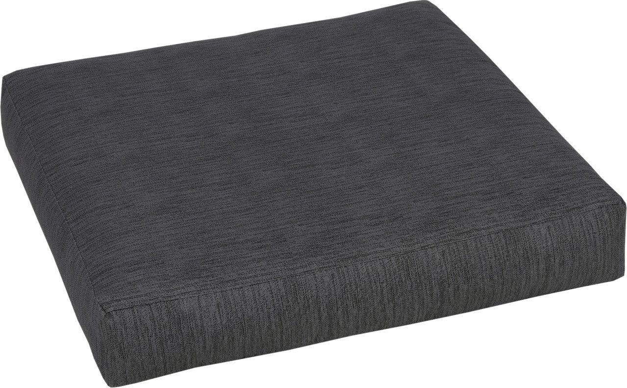 GO-DE Auflagekissen GO-DE Lounge-Ersatzkissen 60 x 60 x 12 cm, grau, OEKO-TEX® Standard 100 Zertifikatsnummer