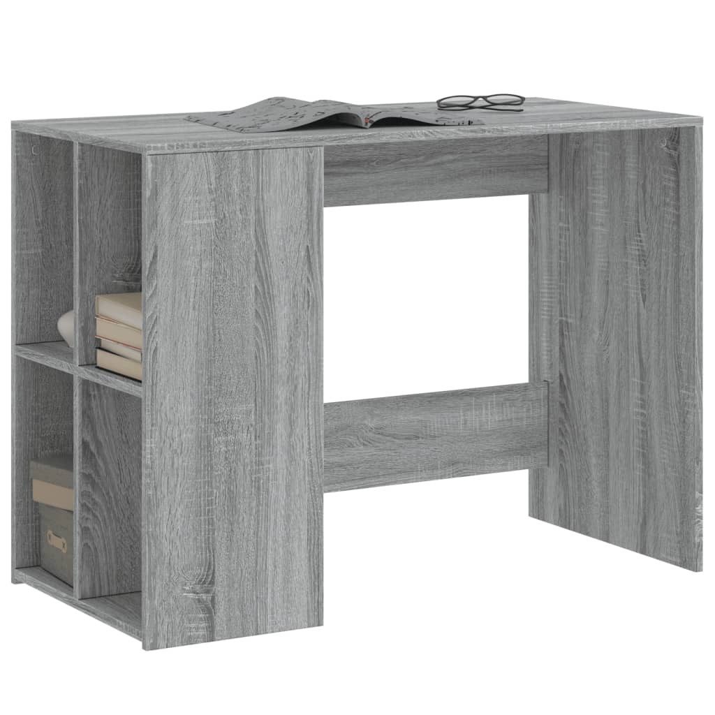 vidaXL Schreibtisch Schreibtisch Grau Sonoma 102x50x75 günstig online kaufen