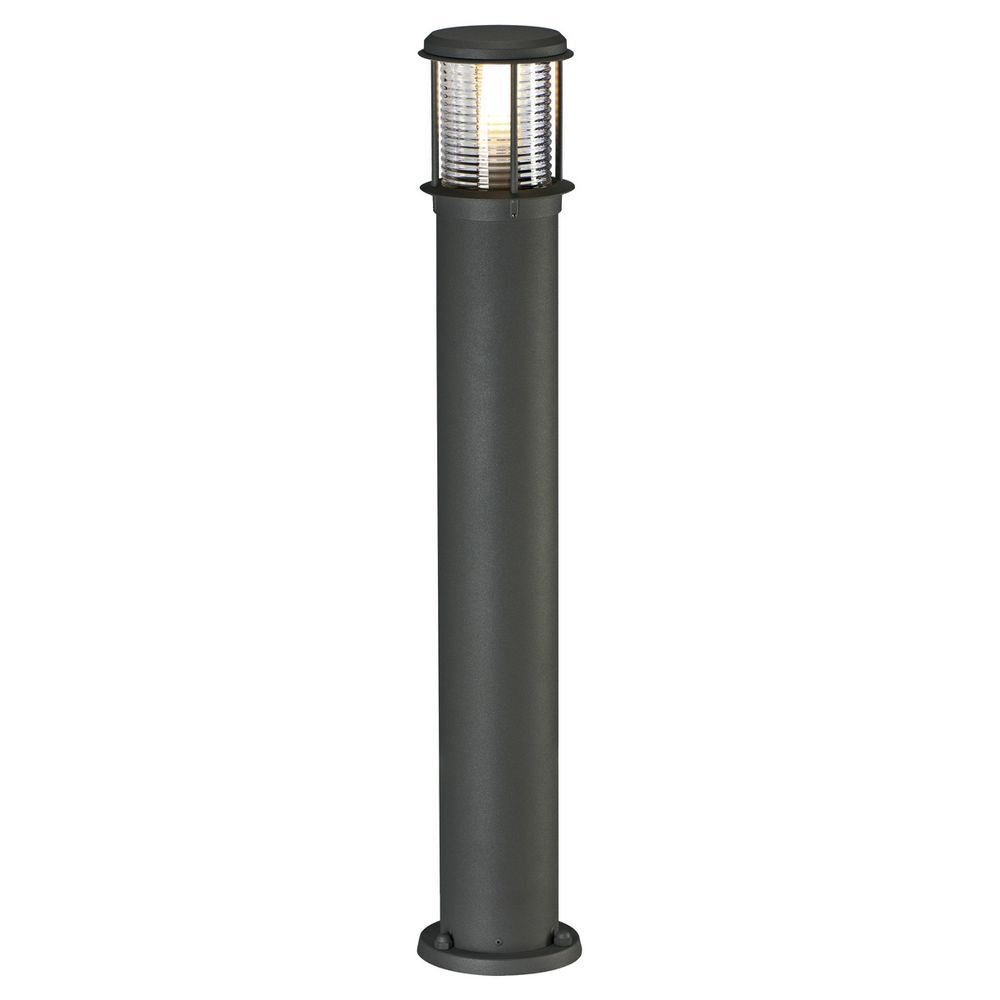 SLV Außen-Stehlampe Wegeleuchte Otos, Aluminium, E27, anthrazit