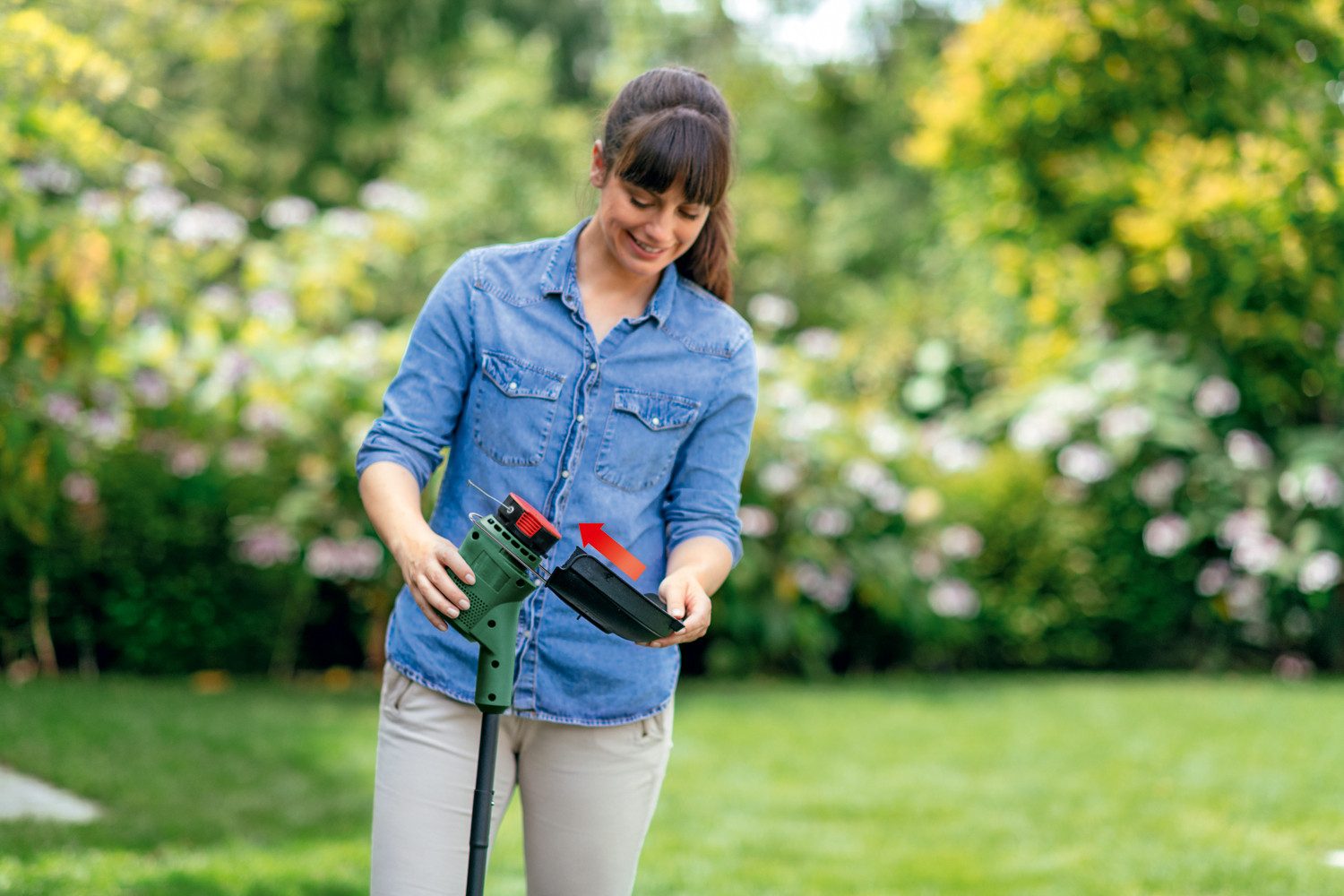 Bosch Home & Garden Akku-Rasentrimmer Easy günstig online kaufen