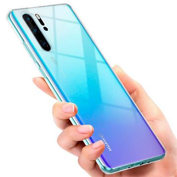 CoolGadget Handyhülle Transparent Ultra Slim Case für Huawei P30 Pro 6,5 Zoll, Silikon Hülle Dünne Schutzhülle für Huawei P30 Pro Hülle