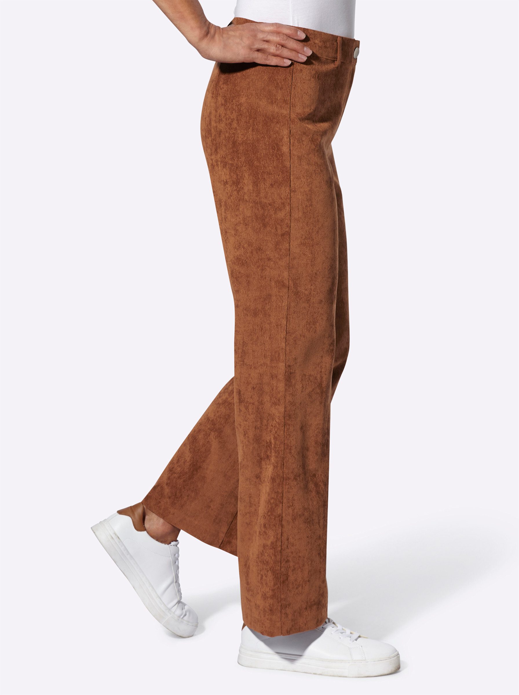 Sieh an! Jerseyhose Cordhose Innenbeinlänge ca. günstig online kaufen