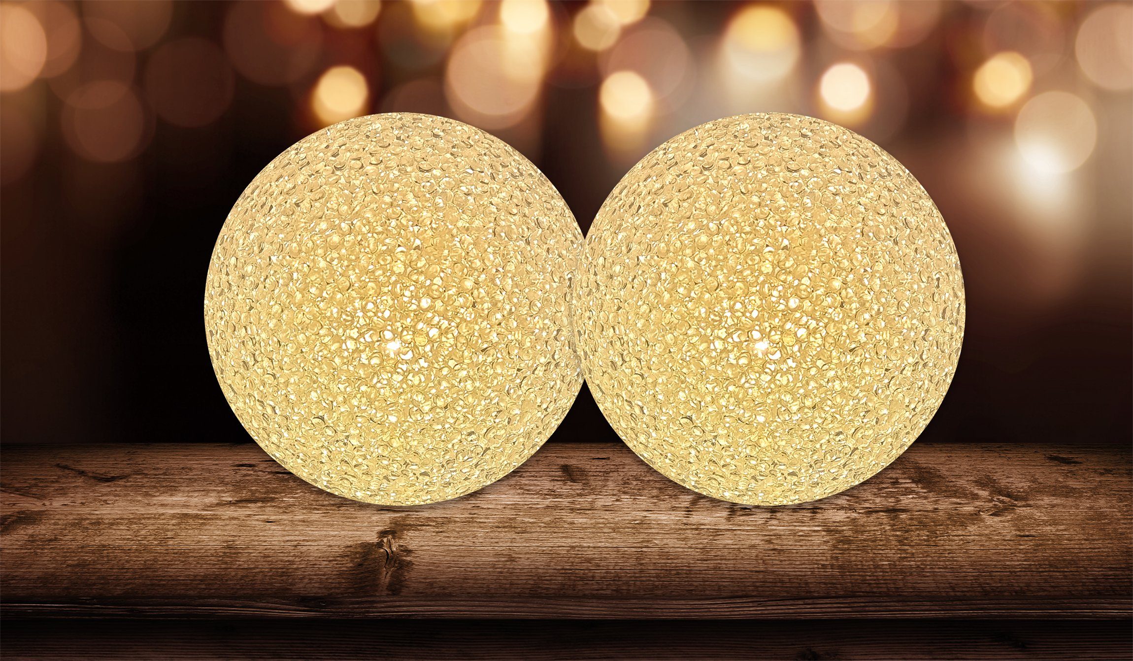 BigDean LED Kugelleuchte 2x LED Kugel günstig online kaufen