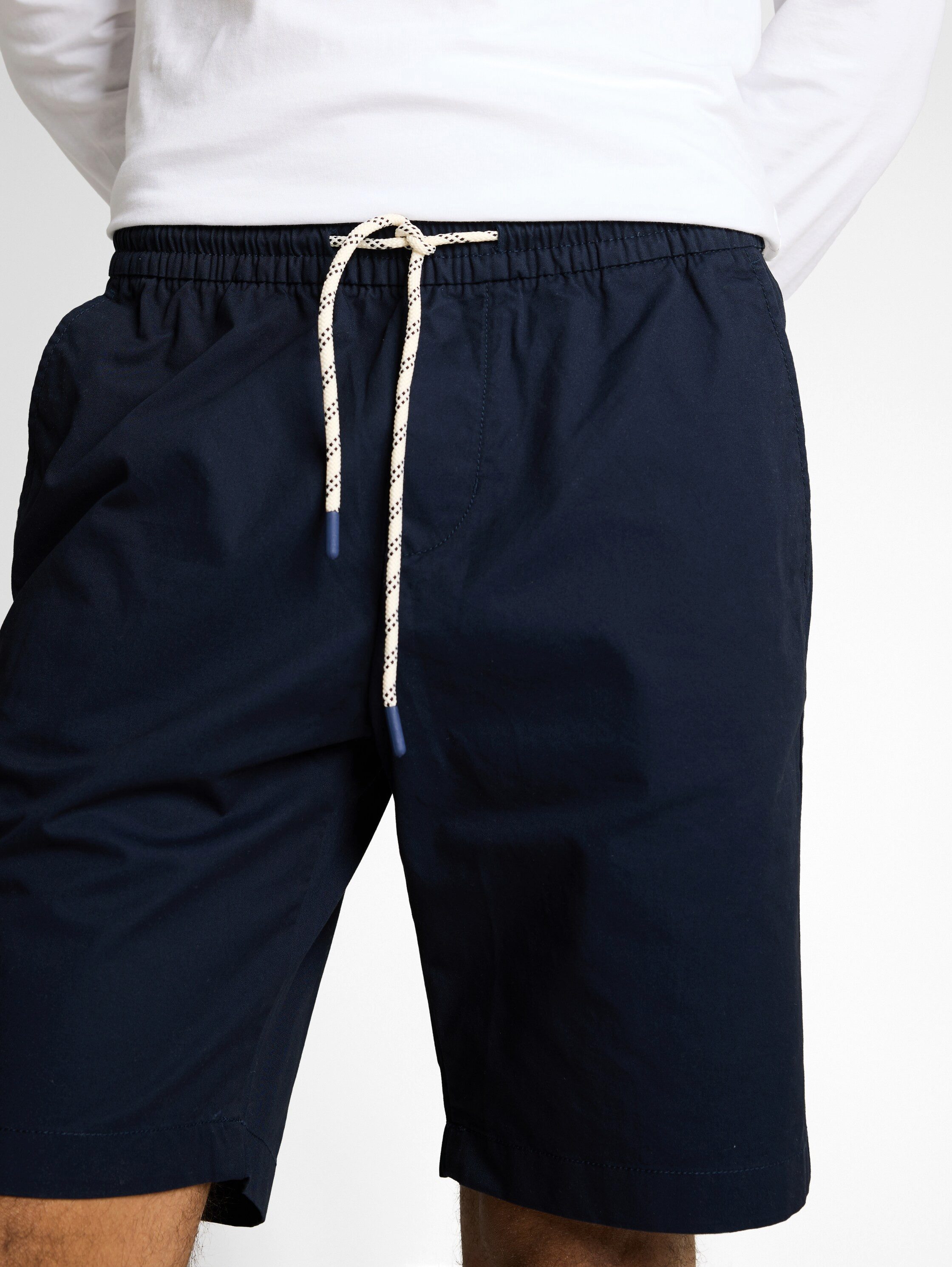 TOM TAILOR Denim Shorts mit elastischem Bund