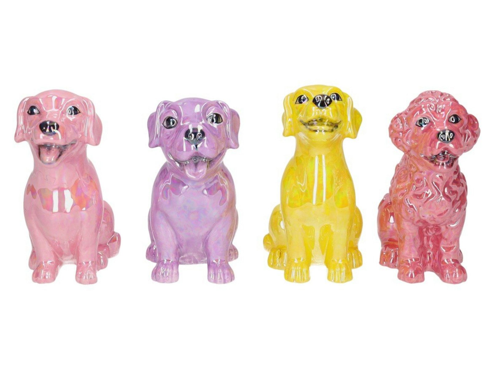 Giftcompany Dekovase Mignon Vase Hund sortiert (1 Stück) (Vasen)