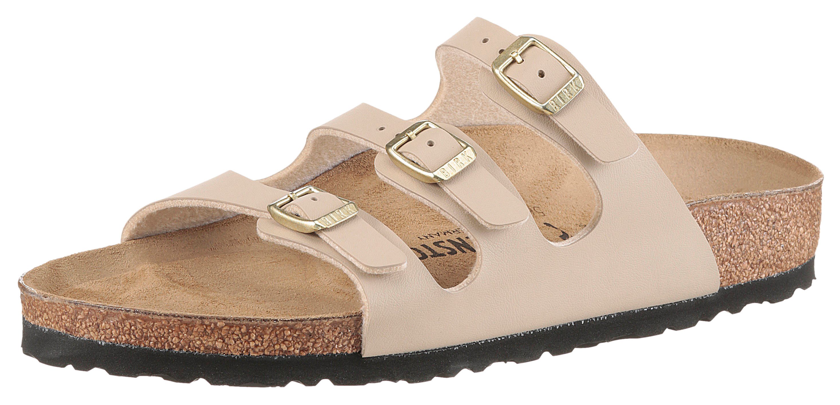 Birkenstock FLORIDA Pantolette Sommerschuh, Hausschuh, Strandschuh in schma günstig online kaufen