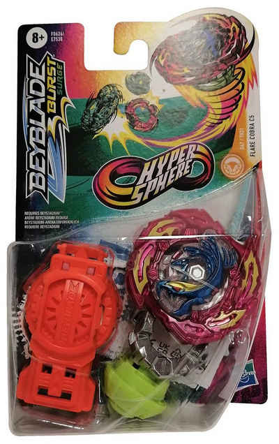 Hasbro Speed-Kreisel Hasbro Beyblade F0624 Burst Surge Hyper Sphere Flare Cobra C5 mit Star, Burst Surge Hyper Sphere Flare Cobra C5 mit Starter und Kreisel