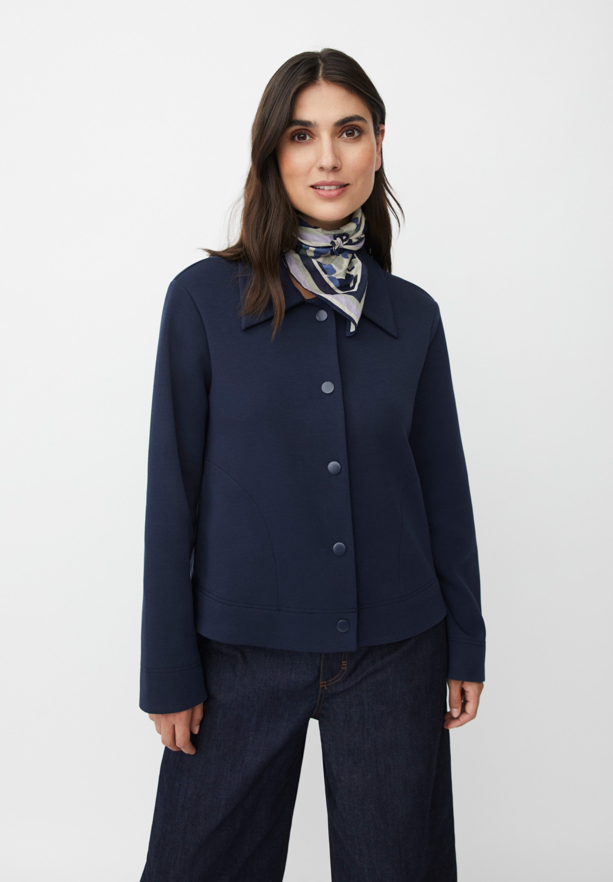 Masai Funktionsjacke MaJustino Weiche Linien, vielseitig tragbar, dezente Eleganz